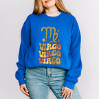 Groovy Virgo Design - Zodiac & Horoscopes Unisex Crewneck T-Shirt Sweatshirt Hoodie
