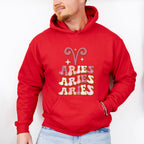 Groovy Aries Design - Zodiac & Horoscopes Unisex Crewneck T-Shirt Sweatshirt Hoodie