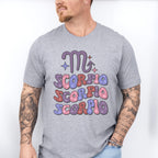 Groovy Scorpio Design - Zodiac & Horoscopes Unisex Crewneck T-Shirt Sweatshirt Hoodie