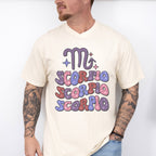 Groovy Scorpio Design - Zodiac & Horoscopes Unisex Crewneck T-Shirt Sweatshirt Hoodie