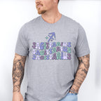 Groovy Sagittarius Design - Zodiac & Horoscopes Unisex Crewneck T-Shirt Sweatshirt Hoodie