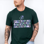 Groovy Sagittarius Design - Zodiac & Horoscopes Unisex Crewneck T-Shirt Sweatshirt Hoodie