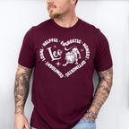 Leo Heart Design - Zodiac & Horoscopes Unisex Crewneck T-Shirt Sweatshirt Hoodie