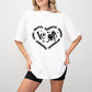 Leo Heart Design - Zodiac & Horoscopes Unisex Crewneck T-Shirt Sweatshirt Hoodie