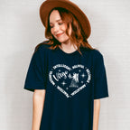 Virgo Heart Design - Zodiac & Horoscopes Unisex Crewneck T-Shirt Sweatshirt Hoodie