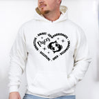 Pisces Heart Design - Zodiac & Horoscopes Unisex Crewneck T-Shirt Sweatshirt Hoodie