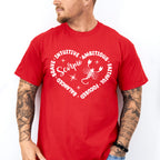 Scorpio Heart Design - Zodiac & Horoscopes Unisex Crewneck T-Shirt Sweatshirt Hoodie