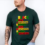 Black History Initials Design Black Lives Matter Unisex Crewneck T-Shirt Sweatshirt Hoodie