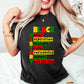 Black History Initials Design Black Lives Matter Unisex Crewneck T-Shirt Sweatshirt Hoodie