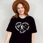 Libra Heart Design - Zodiac & Horoscopes Unisex Crewneck T-Shirt Sweatshirt Hoodie