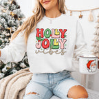 Holly Jolly Vibes - Christmas Unisex Crewneck T-Shirt Sweatshirt Hoodie