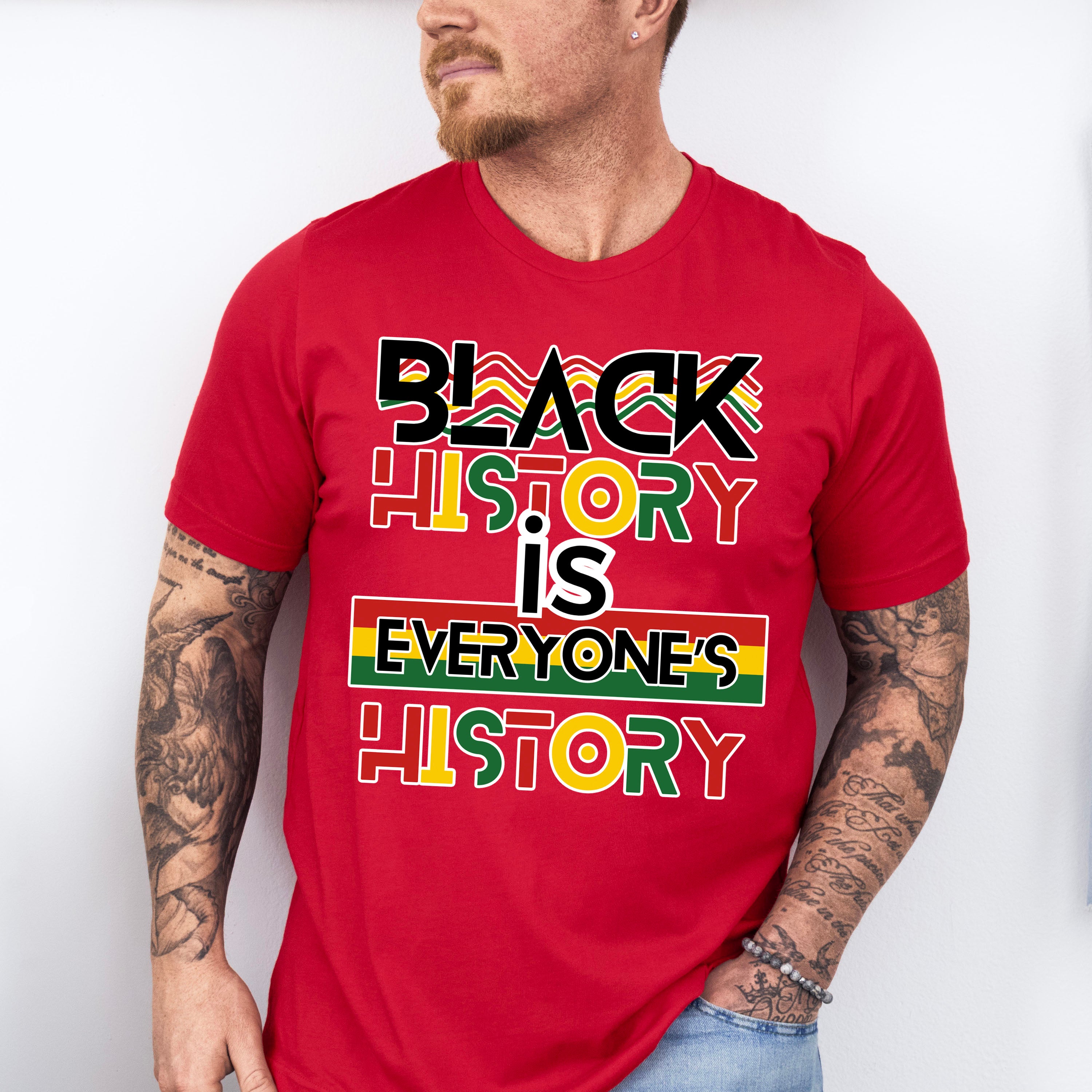 Black History Is Everyone's History Black Lives Matter Unisex Crewneck T-Shirt Sweatshirt Hoodie