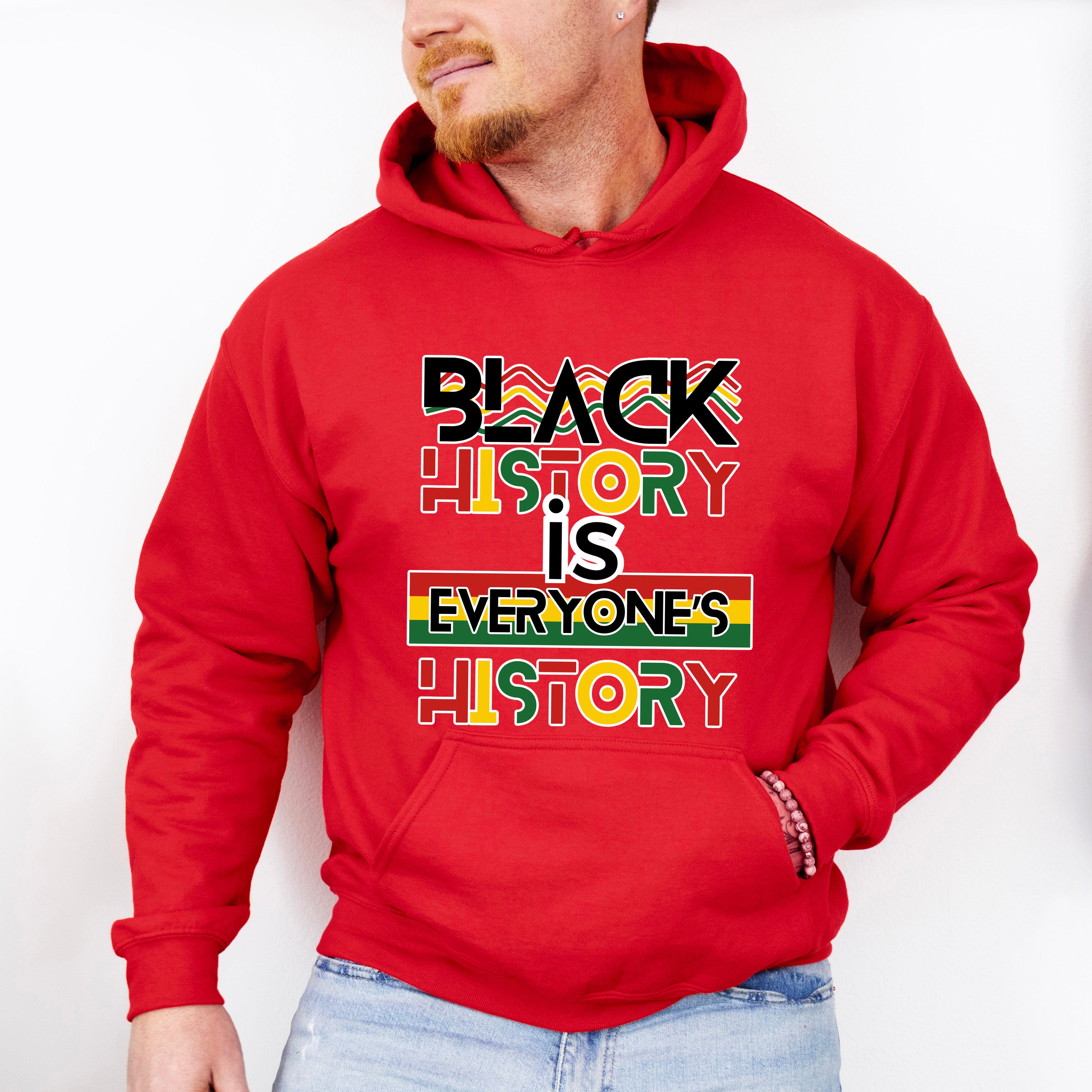 Black History Is Everyone's History Black Lives Matter Unisex Crewneck T-Shirt Sweatshirt Hoodie