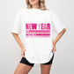 New Year 2025 Champagne Stripes Design - New Years Unisex Crewneck T-Shirt Sweatshirt Hoodie