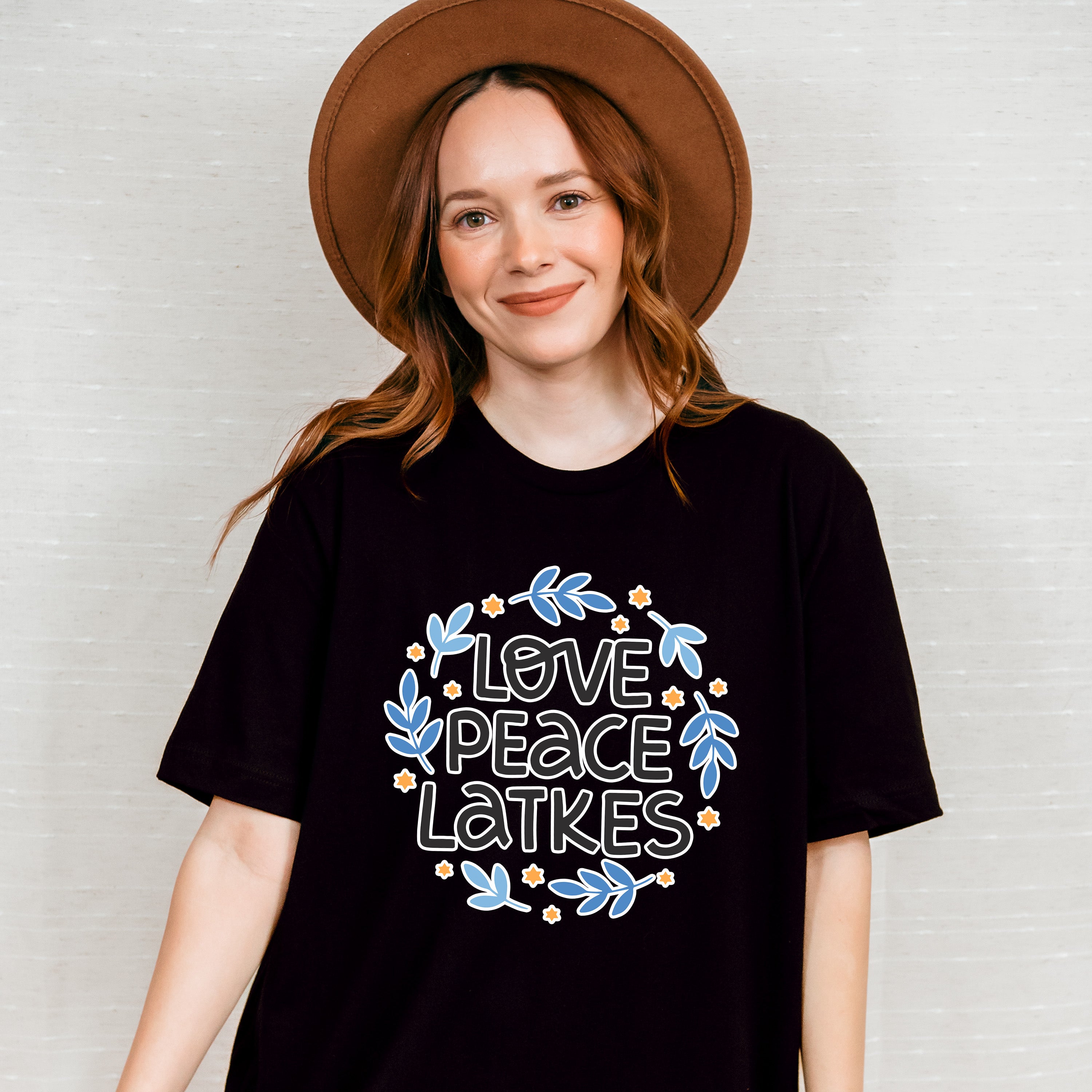 Love Peace Latkes - Hanukkah Unisex Crewneck T-Shirt Sweatshirt Hoodie
