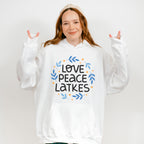 Love Peace Latkes - Hanukkah Unisex Crewneck T-Shirt Sweatshirt Hoodie