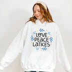 Love Peace Latkes - Hanukkah Unisex Crewneck T-Shirt Sweatshirt Hoodie