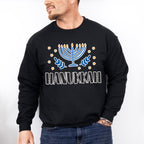 Hanukkah Candlestick Design - Hanukkah Unisex Crewneck T-Shirt Sweatshirt Hoodie