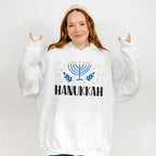Hanukkah Candlestick Design - Hanukkah Unisex Crewneck T-Shirt Sweatshirt Hoodie