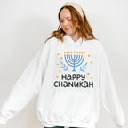 Happy Chanuka - Hanukkah Unisex Crewneck T-Shirt Sweatshirt Hoodie