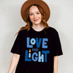 Love And Light - Hanukkah Unisex Crewneck T-Shirt Sweatshirt Hoodie