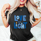 Love And Light - Hanukkah Unisex Crewneck T-Shirt Sweatshirt Hoodie