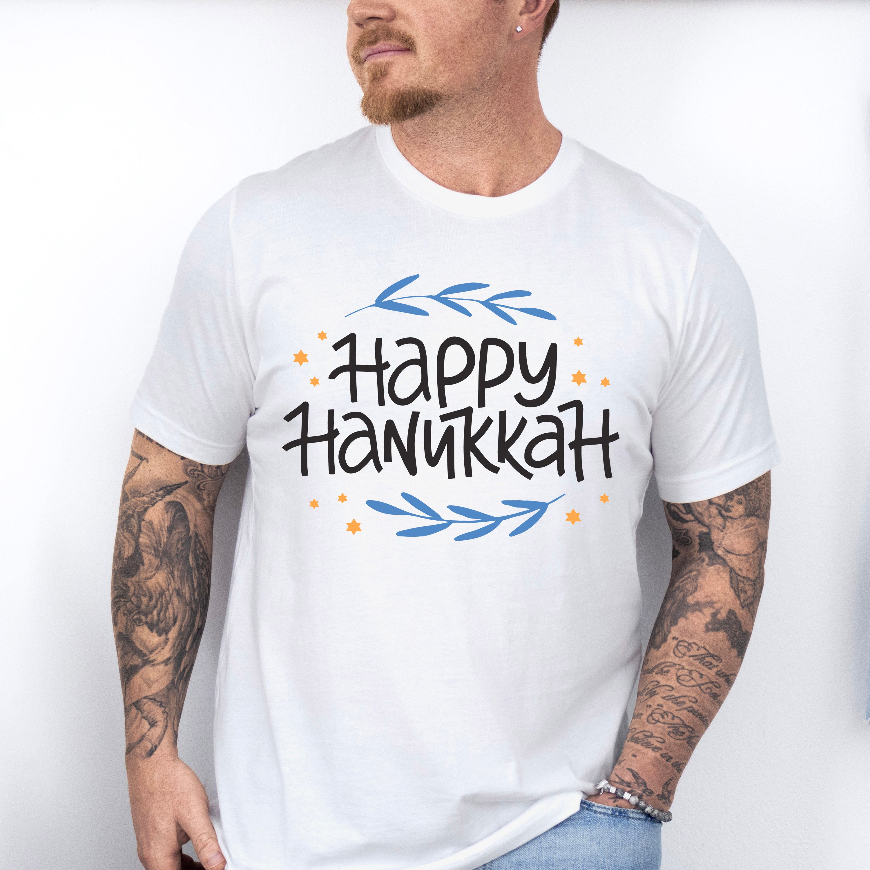 Happy Hanukkah Sprinkles - Hanukkah Unisex Crewneck T-Shirt Sweatshirt Hoodie