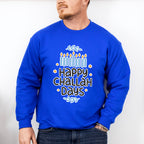Happy Challah Days - Hanukkah Unisex Crewneck T-Shirt Sweatshirt Hoodie