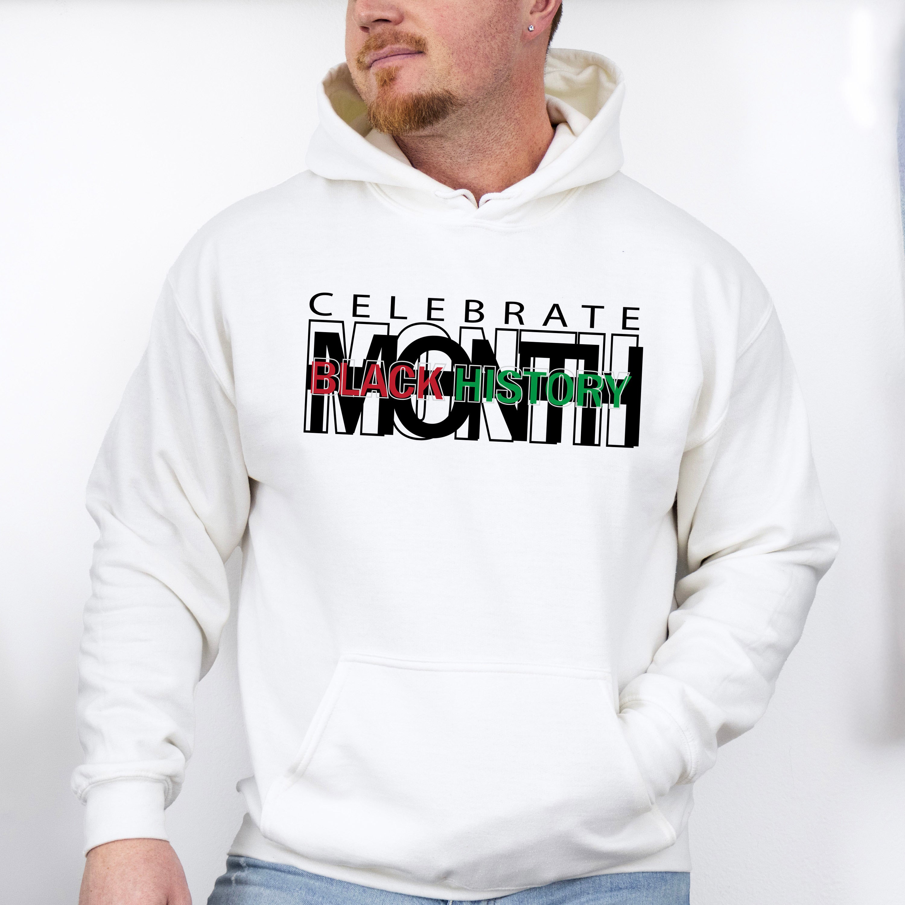 Celebrate Black History Month Black Lives Matter Unisex Crewneck T-Shirt Sweatshirt Hoodie