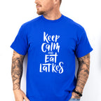 Keep Calm And Eat Latkes - Hanukkah Unisex Crewneck T-Shirt Sweatshirt Hoodie