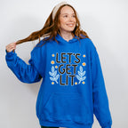 Let's Get Lit - Hanukkah Unisex Crewneck T-Shirt Sweatshirt Hoodie