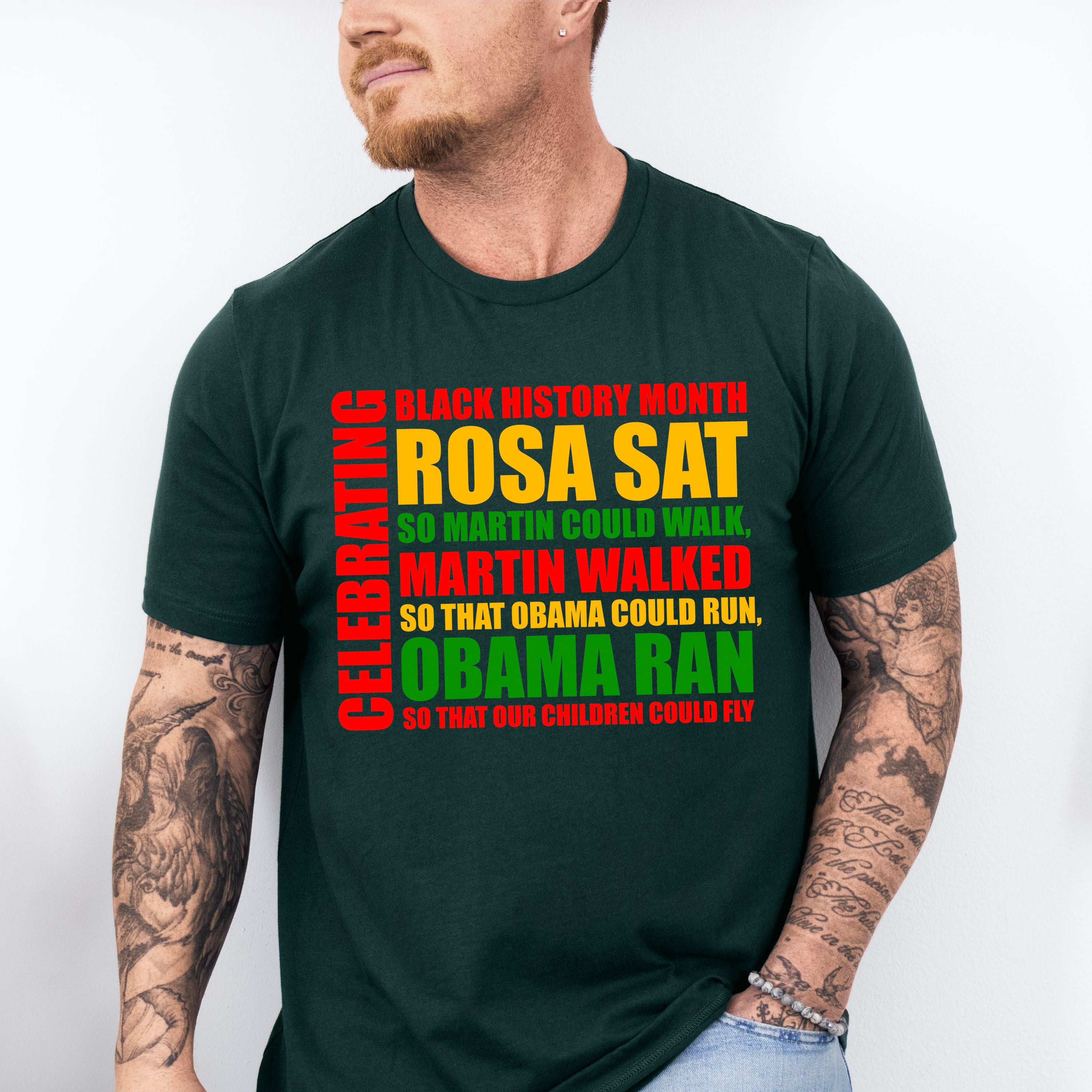 Celebrating Black History Month Black Lives Matter Unisex Crewneck T-Shirt Sweatshirt Hoodie