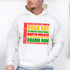 Celebrating Black History Month Black Lives Matter Unisex Crewneck T-Shirt Sweatshirt Hoodie
