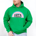 Rainbow Love Yourself Design - Transsexual Unisex Crewneck T-Shirt Sweatshirt Hoodie