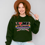 I Love My Girlfriend - Lesbian Unisex Crewneck T-Shirt Sweatshirt Hoodie