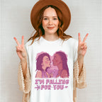 I'm Falling For You - Lesbian Unisex Crewneck T-Shirt Sweatshirt Hoodie