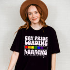 Gay Pride Loading - Gay Unisex Crewneck T-Shirt Sweatshirt Hoodie