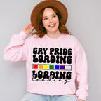 Gay Pride Loading - Gay Unisex Crewneck T-Shirt Sweatshirt Hoodie
