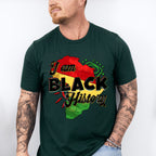 Africa I Am Black History Black Lives Matter Unisex Crewneck T-Shirt Sweatshirt Hoodie