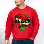 Africa I Am Black History Black Lives Matter Unisex Crewneck T-Shirt Sweatshirt Hoodie