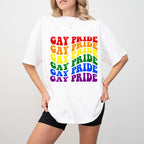 Groovy Gay Pride Design - Gay Unisex Crewneck T-Shirt Sweatshirt Hoodie
