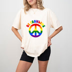 Be Fabulous Peace Sign - Gay Unisex Crewneck T-Shirt Sweatshirt Hoodie
