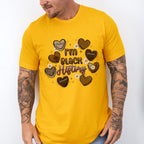 Hearts I Am Black History Black Lives Matter Unisex Crewneck T-Shirt Sweatshirt Hoodie