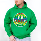 Colorful Smiley Design - Gay Unisex Crewneck T-Shirt Sweatshirt Hoodie