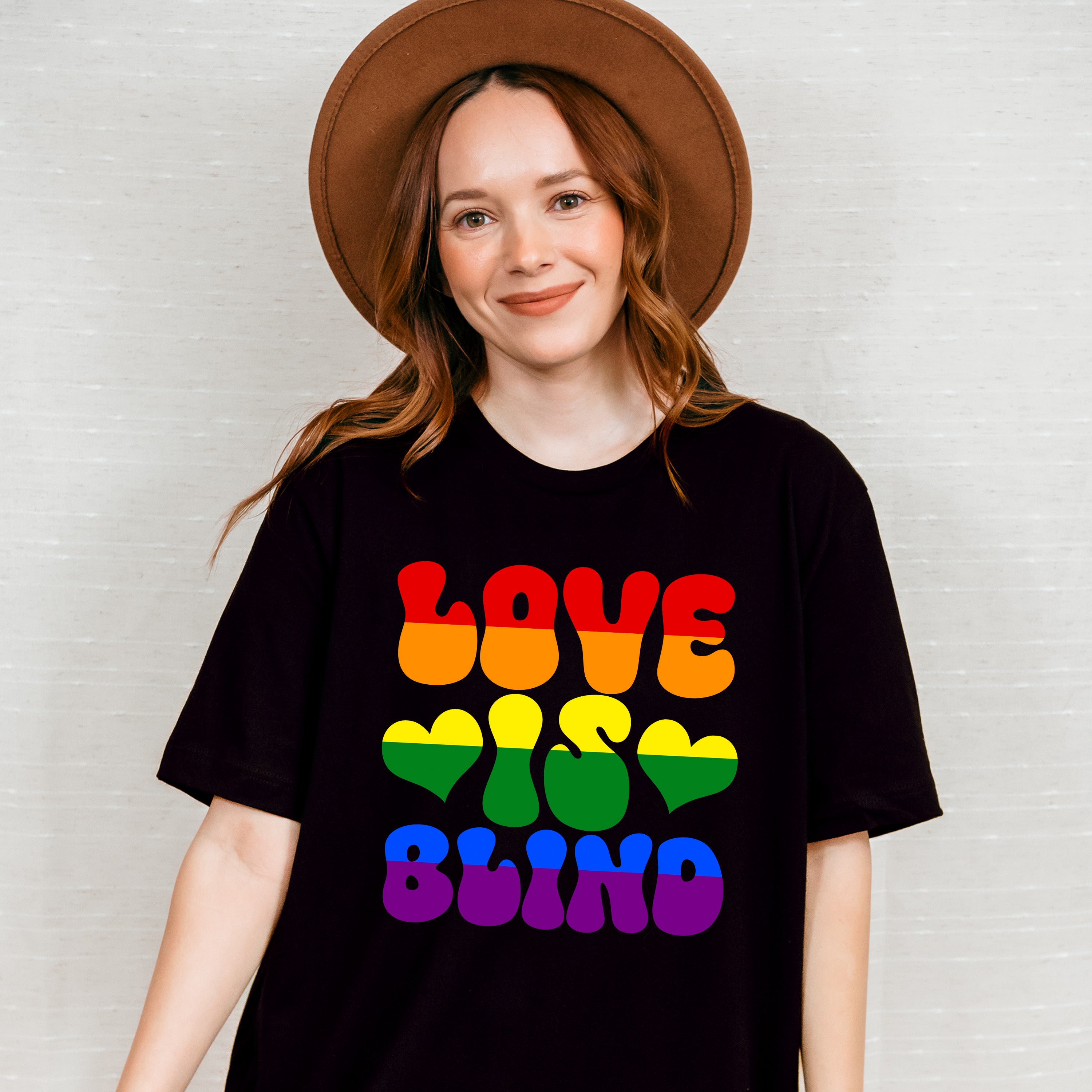 Love Is Blind - Gay Unisex Crewneck T-Shirt Sweatshirt Hoodie