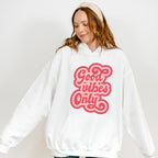 Good Vibes Only Pink Design - Good Vibes Unisex Crewneck T-Shirt Sweatshirt Hoodie