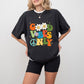 Good Vibes Only Flower Hippie Design - Good Vibes Unisex Crewneck T-Shirt Sweatshirt Hoodie