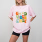 Good Vibes Only Flower Hippie Design - Good Vibes Unisex Crewneck T-Shirt Sweatshirt Hoodie