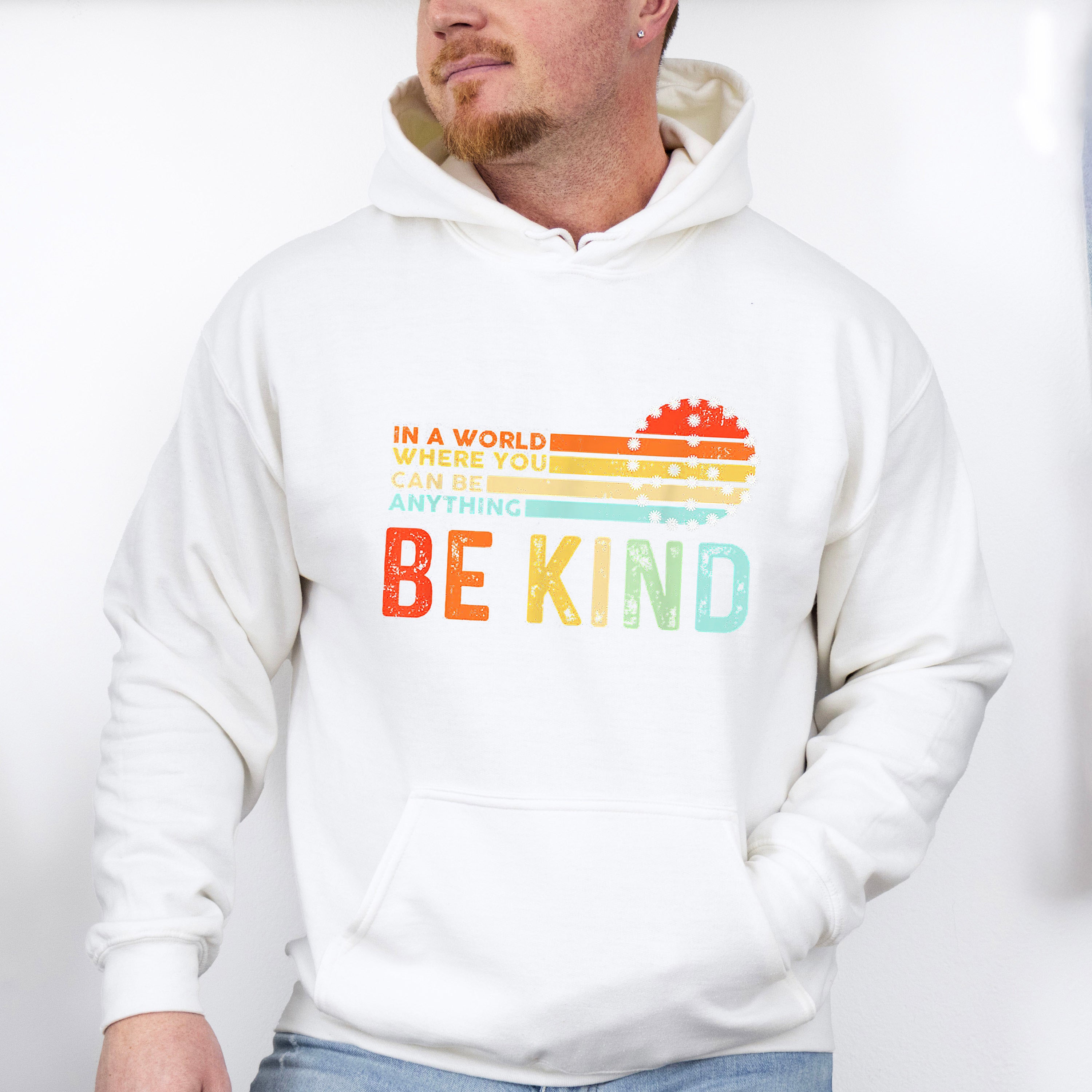 You Can Be Anything Colorful Design - Be Kind Unisex Crewneck T-Shirt Sweatshirt Hoodie