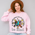 Be Kind World Jigsaw Puzzle Child Design - Be Kind Unisex Crewneck T-Shirt Sweatshirt Hoodie